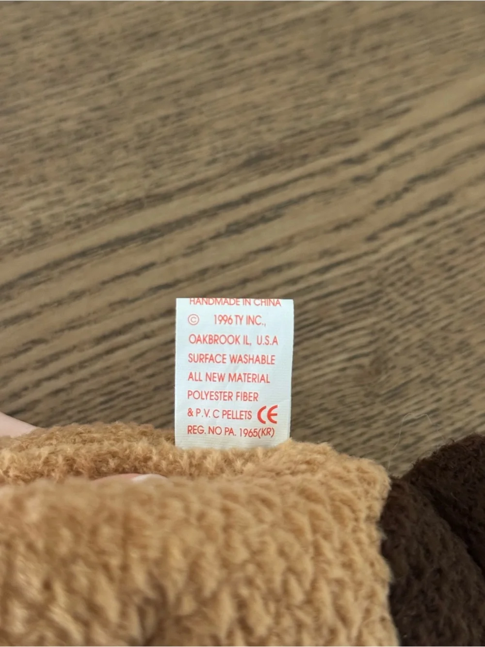Ty Beanie Baby Tuffy style 4108